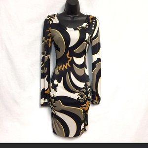 Emilio Pucci long sleeve dress
